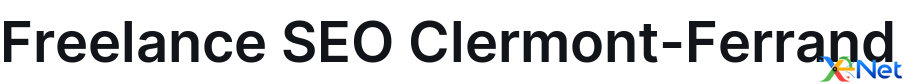 Freelance SEO Clermont-Ferrand
